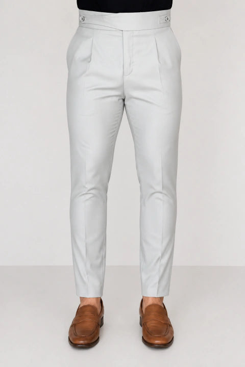 CALÇA GURKHA MIRZA CINZA