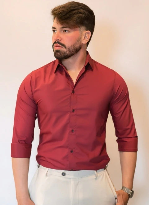 CAMISA SOCIAL WEST VINHO