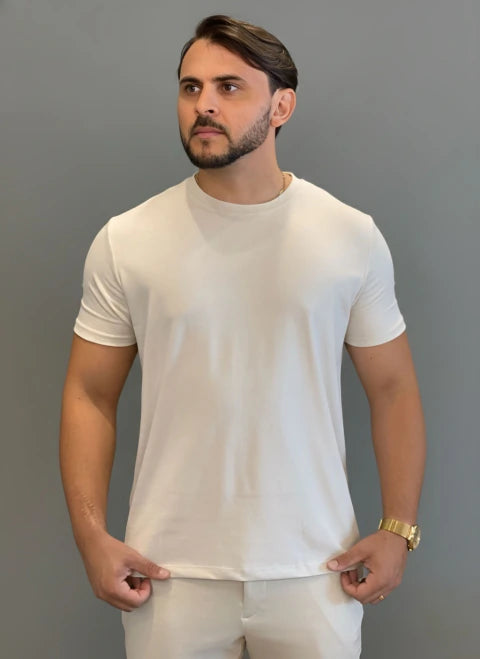 T-SHIRT INTERLOCK PIMA GELO