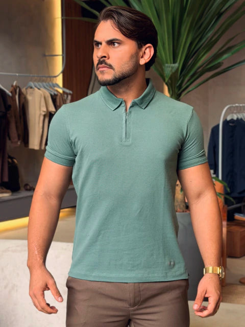 POLO PIQUET DOMMA VERDE