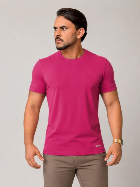 T-SHIRT STRONG ROSA