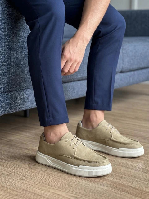SNEAKER GREECE BEGE